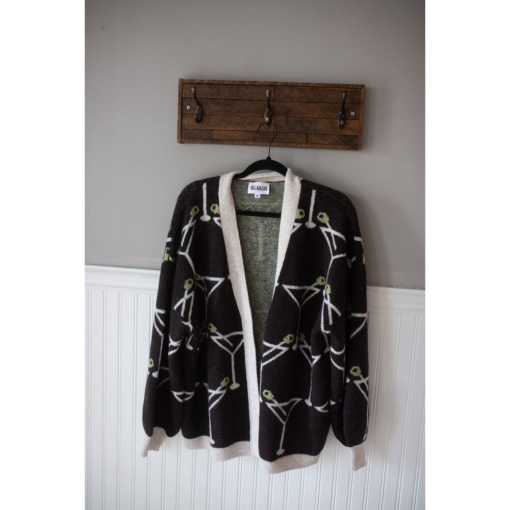 Anthropologie Bel Kazan Icon Cardigan Sweater One Size NEW - Picture 3 of 5